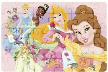 Cinderella Tiana Aurora Belle jigsaw puzzle