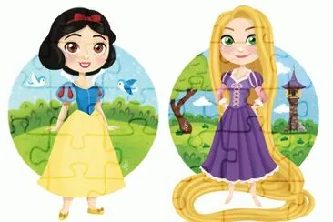 SnowWhite Rapunzel jigsaw puzzle