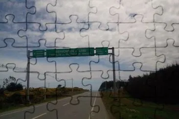 carretera hacia lebu jigsaw puzzle