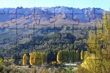 Valle del Foyel. RÃ­o Negro. Argentina jigsaw puzzle