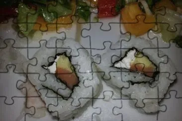 פאזל של sushi