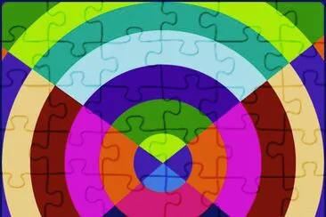 פאזל של Colored Circle