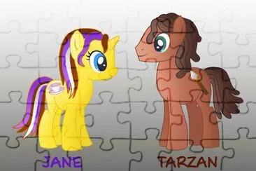 Jane Tarzan jigsaw puzzle