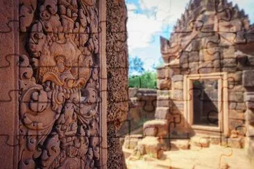 The Temple of Banteay Srei, Siem Reap, Cambodia