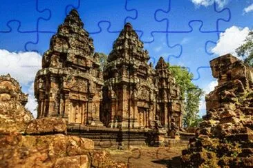 The Temple of Banteay Srei, Siem Reap, Cambodia