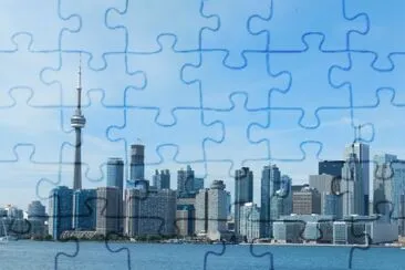 Vsta de Toronto jigsaw puzzle