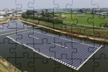 Floating solar farms, Okegawa, Japan