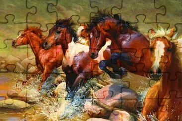 cavalos jigsaw puzzle