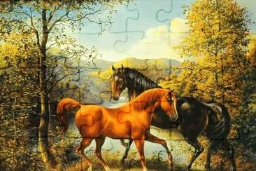 cavalos jigsaw puzzle