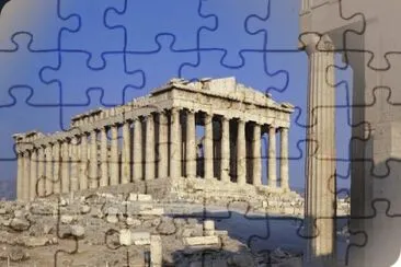 Acropolis Museum View of Parthenon, Greece