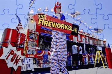 Fireworks Booth-Kaboom! jigsaw puzzle