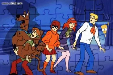 פאזל של scooby doo