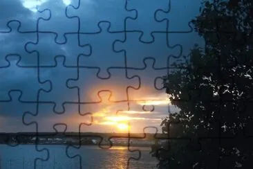 Sunset            LJ jigsaw puzzle