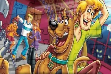 פאזל של scooby doo