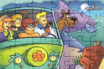 פאזל של scooby doo