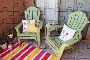 Cozy Apartment Patio jigsaw puzzle