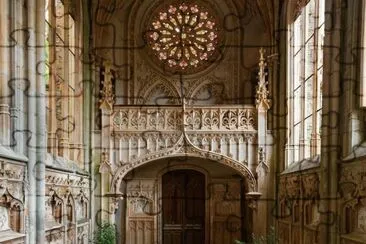 abandoned church, France