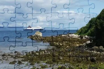 Larne ferry jigsaw puzzle