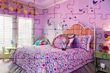 Sweet Butterfly Girly Bed Room