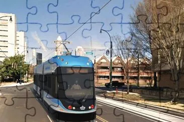 Charlotte streetcar rendition