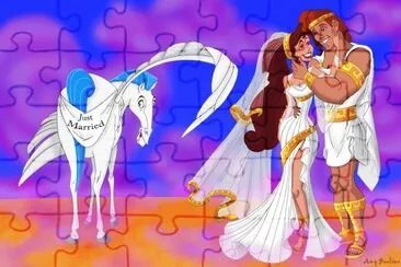 megara y hercules jigsaw puzzle