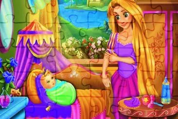 rapunzel jigsaw puzzle