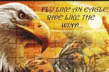 פאזל של Ride like the wind....