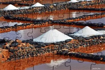 salinas fuerteventura jigsaw puzzle