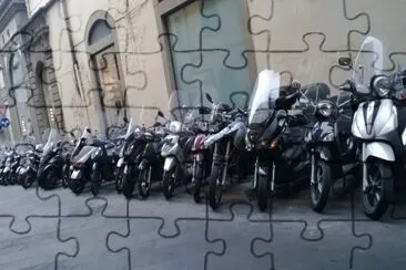 Vespas en Florencia