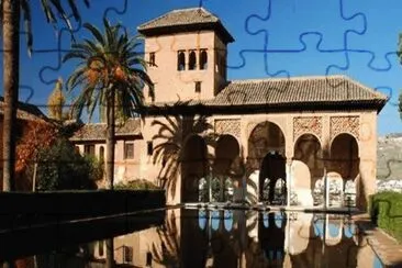 Los Jardines de la Alhambra jigsaw puzzle