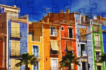 colorful buildings jigsaw puzzle