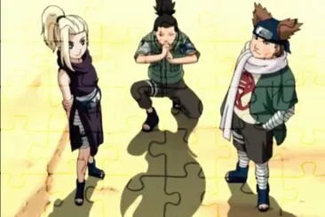 Shoji, Shikamaru, Ino jigsaw puzzle