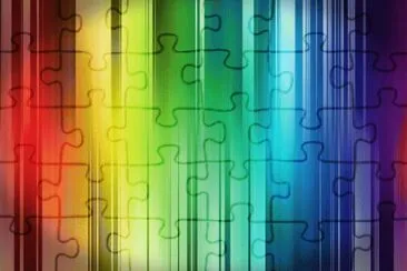 rainbow jigsaw puzzle