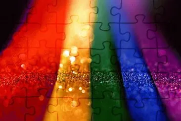 rainbow jigsaw puzzle