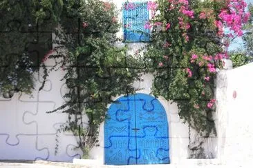 פאזל של Puerta y Flores