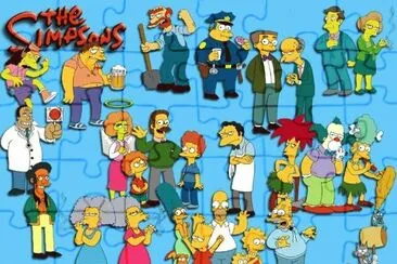 Mundo Simpson 1 jigsaw puzzle