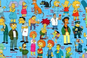 Mundo Simpson 2 jigsaw puzzle