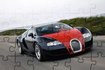 פאזל של bugatti