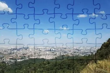 São Paulo vista do Pico do JaraguÃ¡ jigsaw puzzle