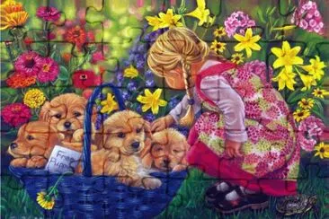 Basket Of Love jigsaw puzzle