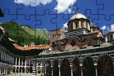 Monasterio de Rila -Bulgaria jigsaw puzzle