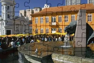 פאזל של Plaza Anita Garibaldi - Curitiba