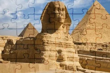 La Esfinge de Guiza - Egipto jigsaw puzzle