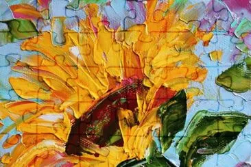 Sunflower Painting