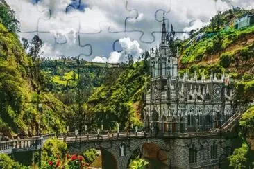 Santuario Las Lajas - Colombia jigsaw puzzle