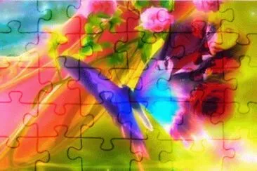 Bunt jigsaw puzzle