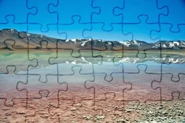 Laguna Diamante. Catamarca. Argentina jigsaw puzzle