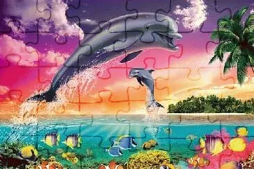 Bunt jigsaw puzzle