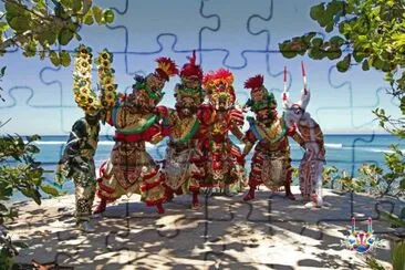 diablos en cabarete jigsaw puzzle