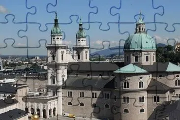 Catedral de Salzburgo - Austria jigsaw puzzle